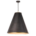 French Maid Chandelier Large | Black