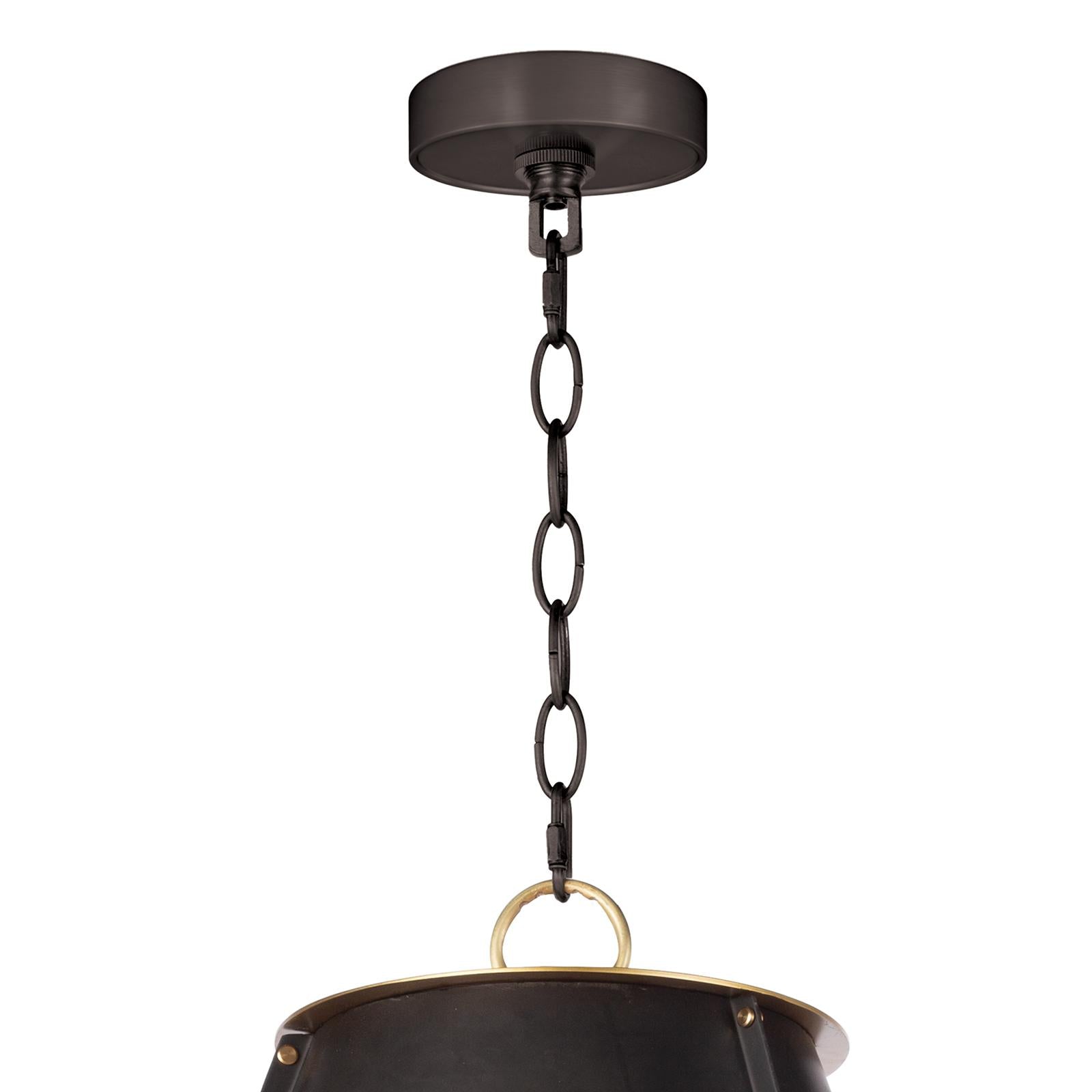 French Maid Chandelier Large | Black