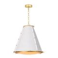French Maid Chandelier Small | White