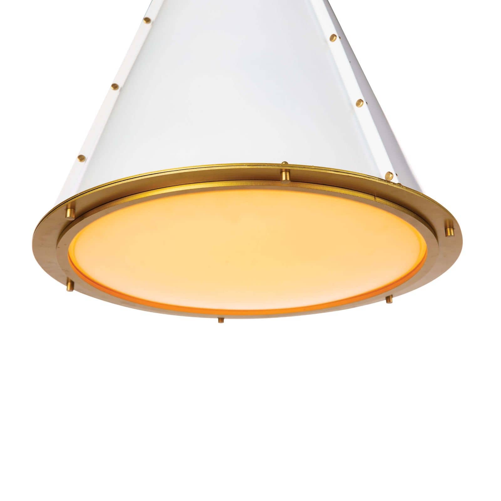 French Maid Chandelier Small | White