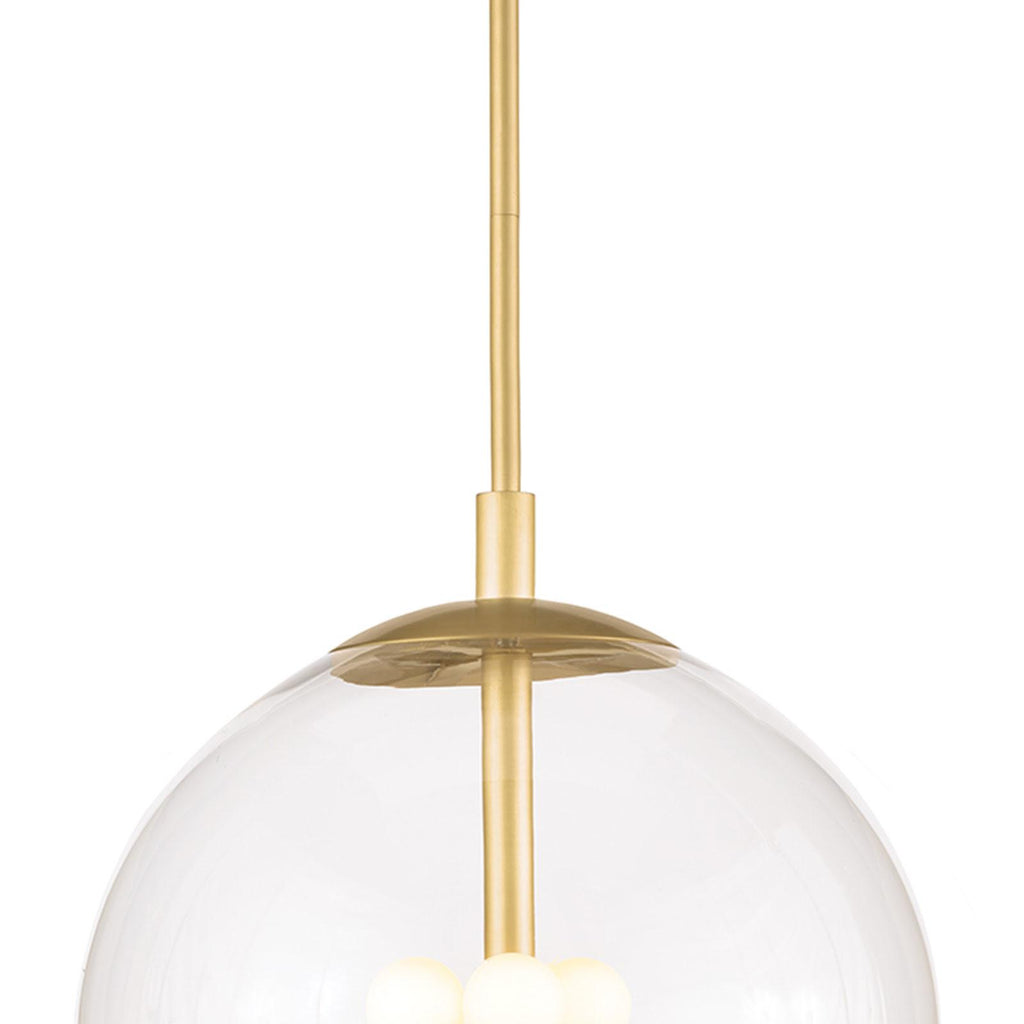 Cafe Pendant Small | Natural Brass