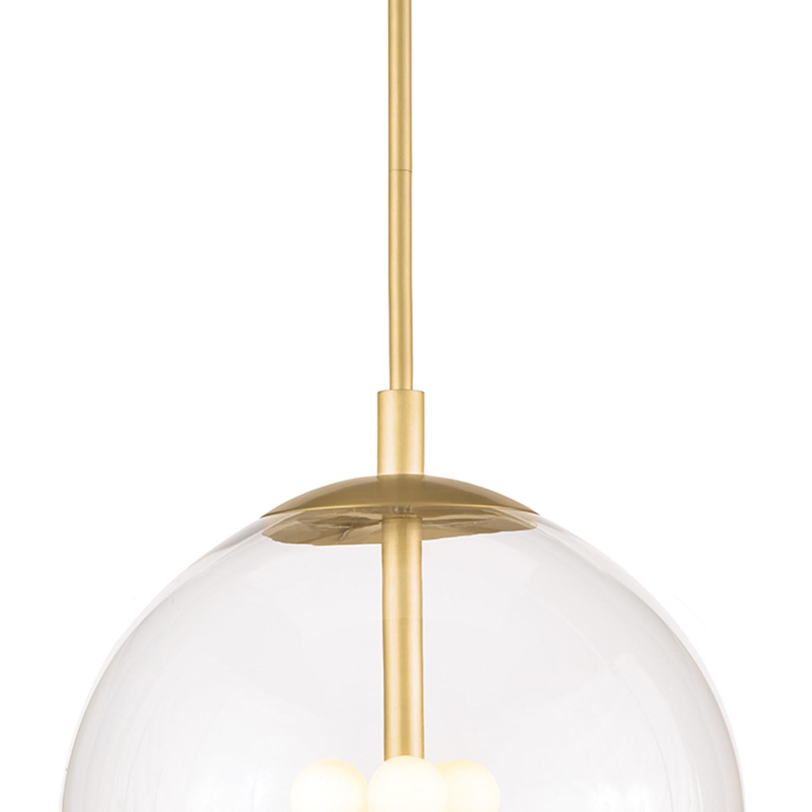 Cafe Pendant Small | Natural Brass