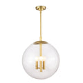 Cafe Pendant Medium | Natural Brass
