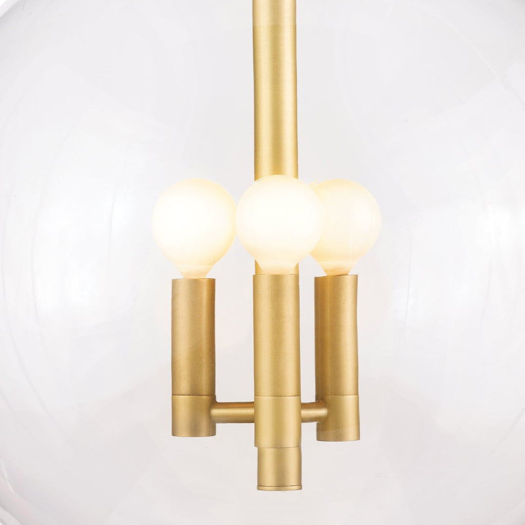 Cafe Pendant Medium | Natural Brass