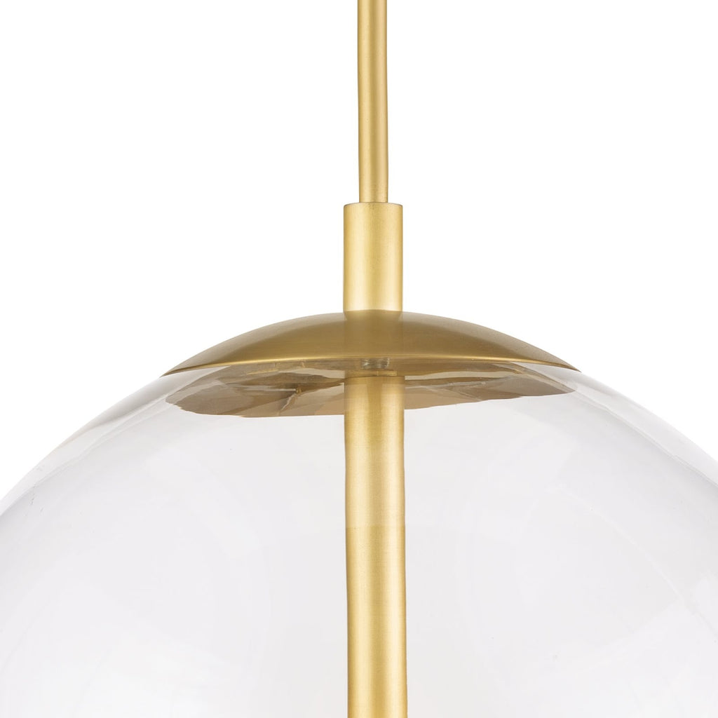 Cafe Pendant Medium | Natural Brass