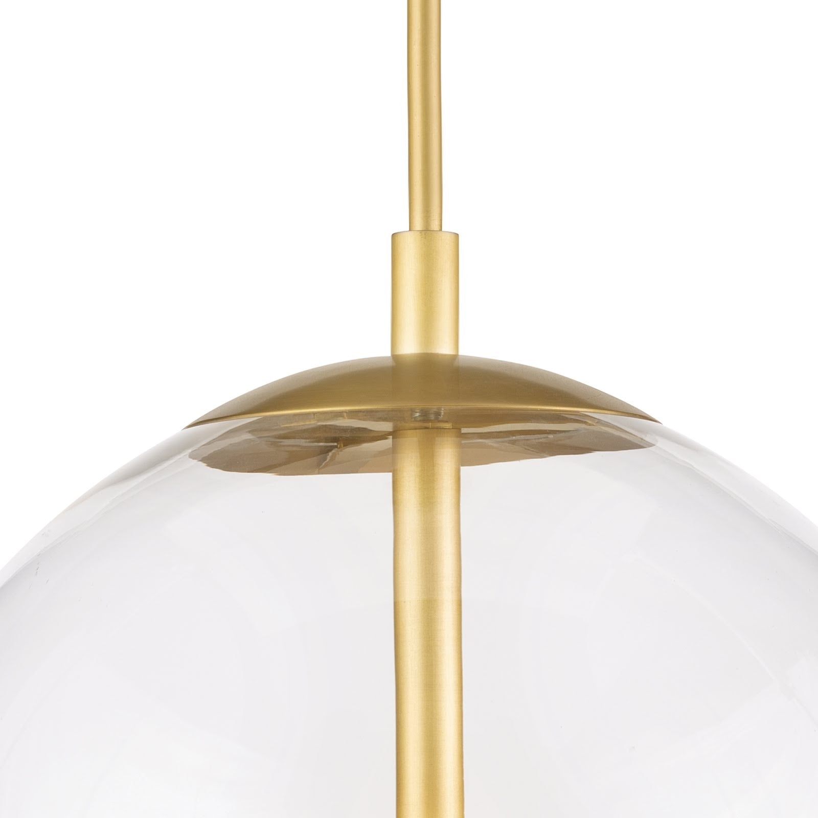 Cafe Pendant Medium | Natural Brass