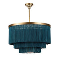 Cabaret Fringe Chandelier | Peacock