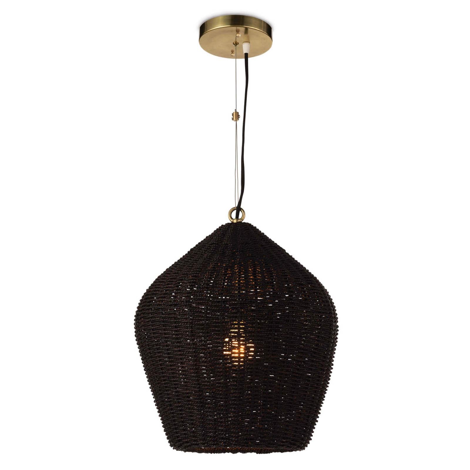 Georgian Pendant | Black