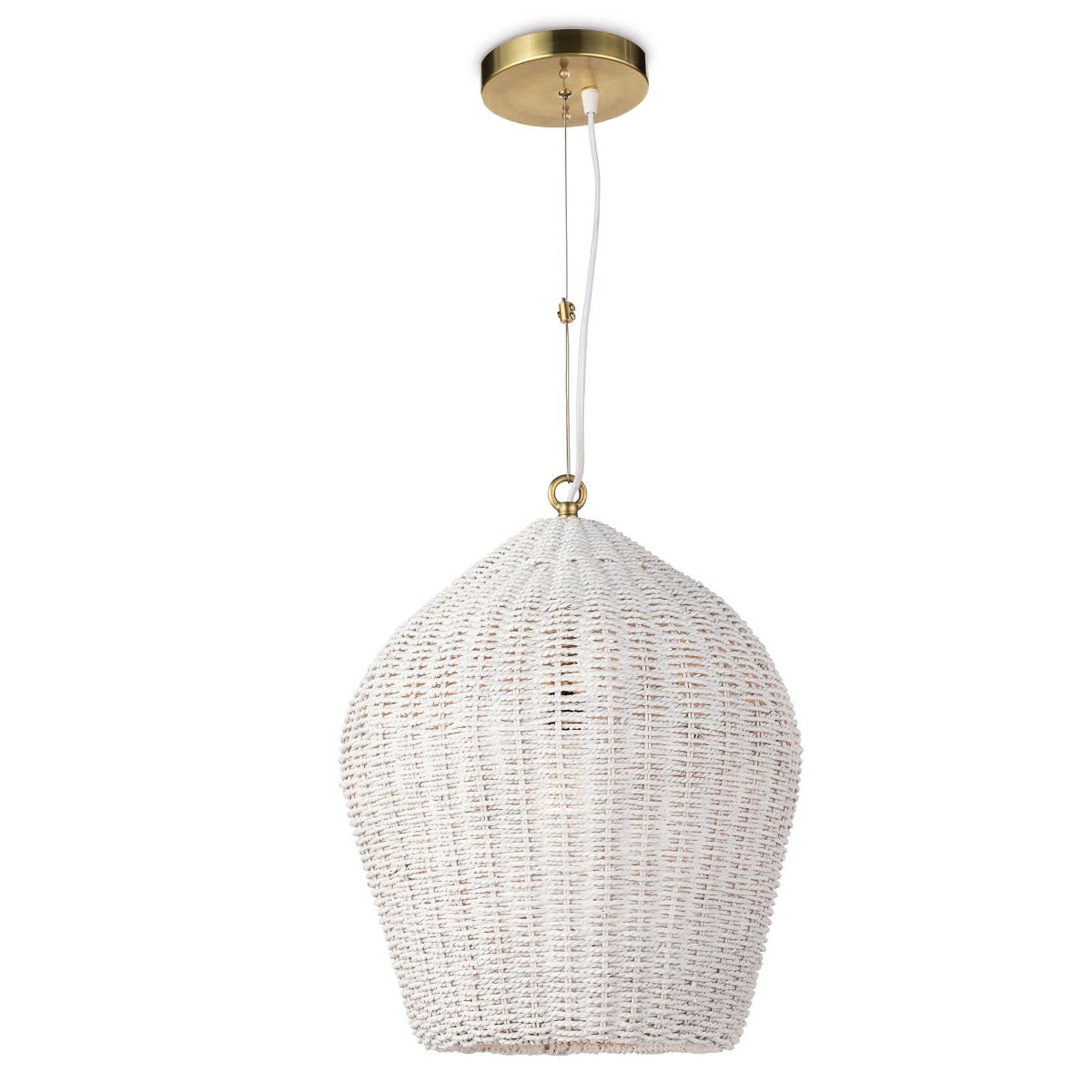 Georgian Pendant | White