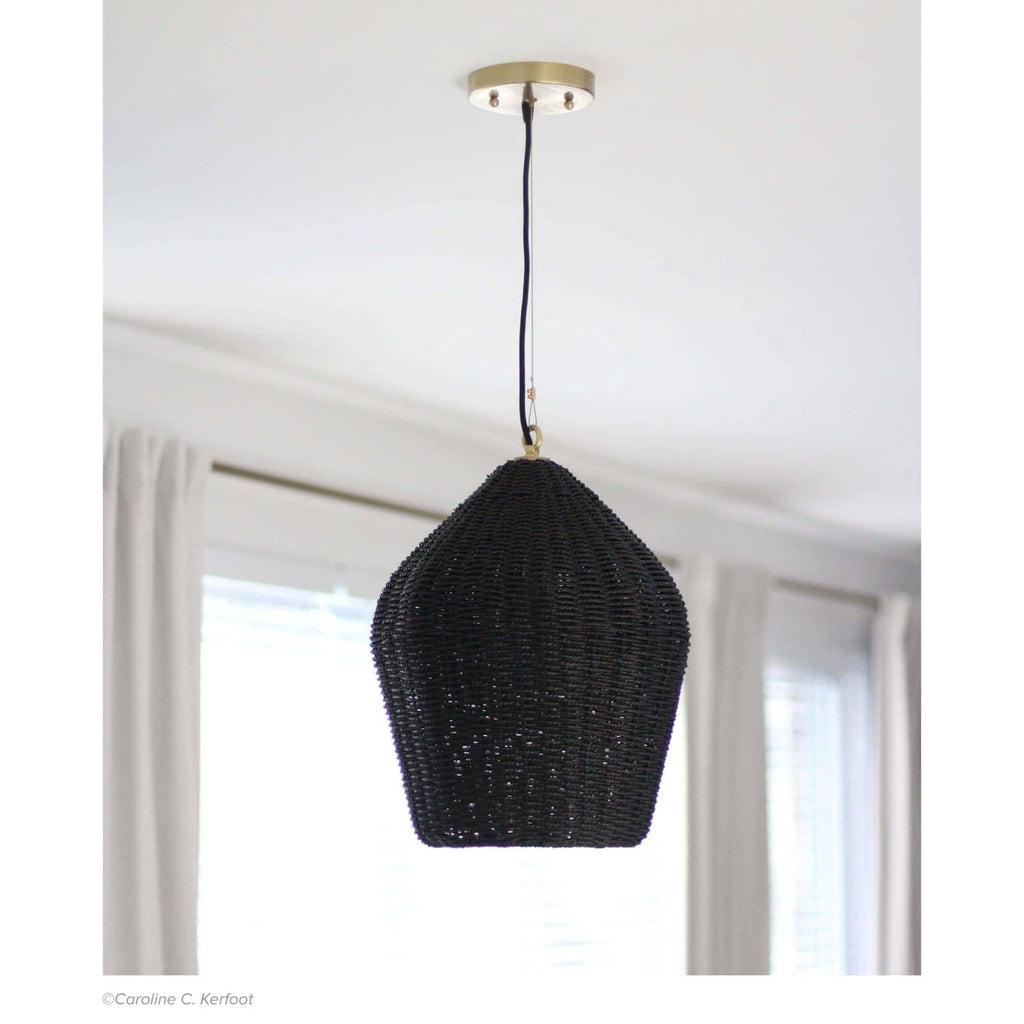 Georgian Pendant | Black