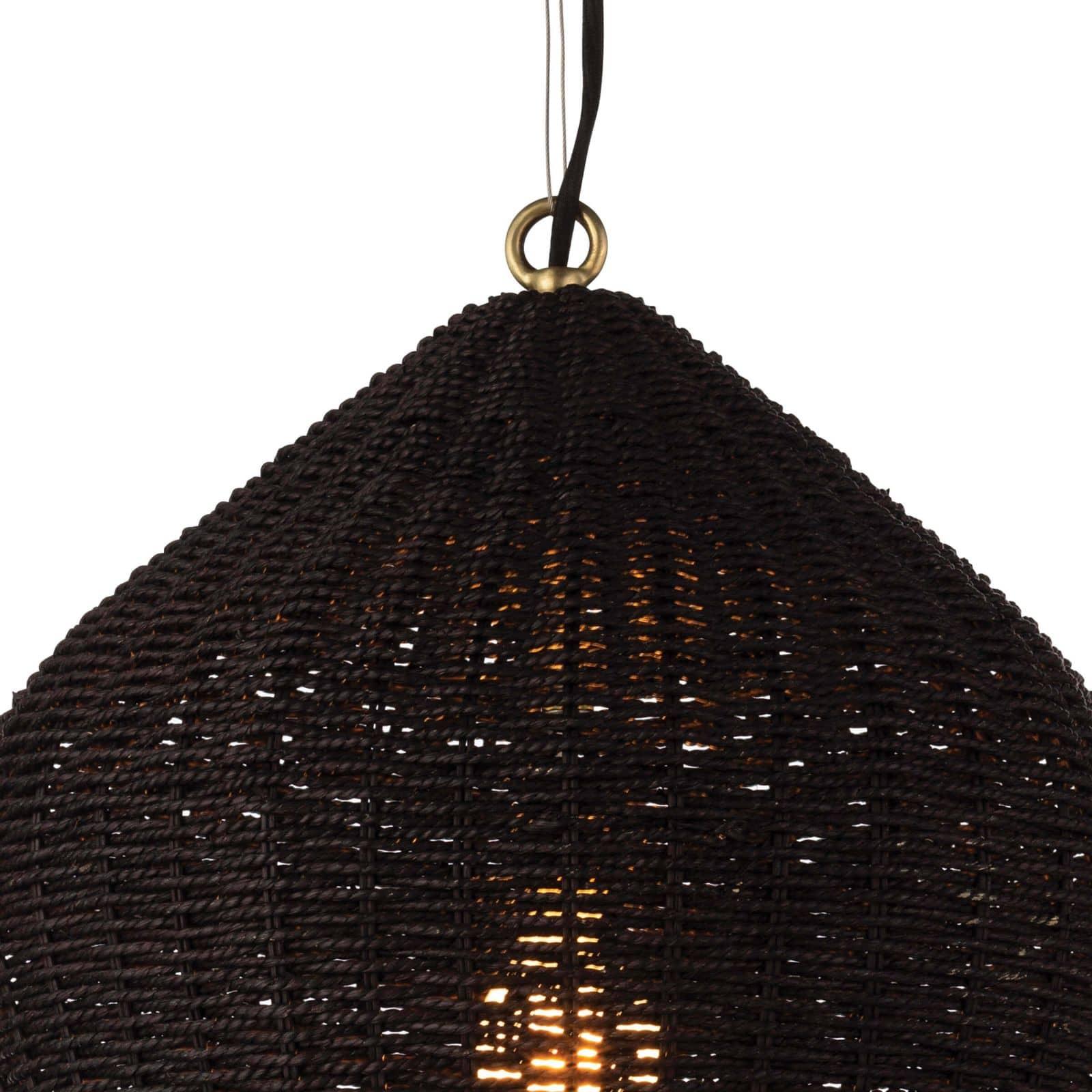 Georgian Pendant | Black
