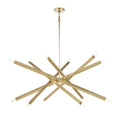 Viper Chandelier | Natural Brass