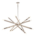 Viper Chandelier | Polished Nickel