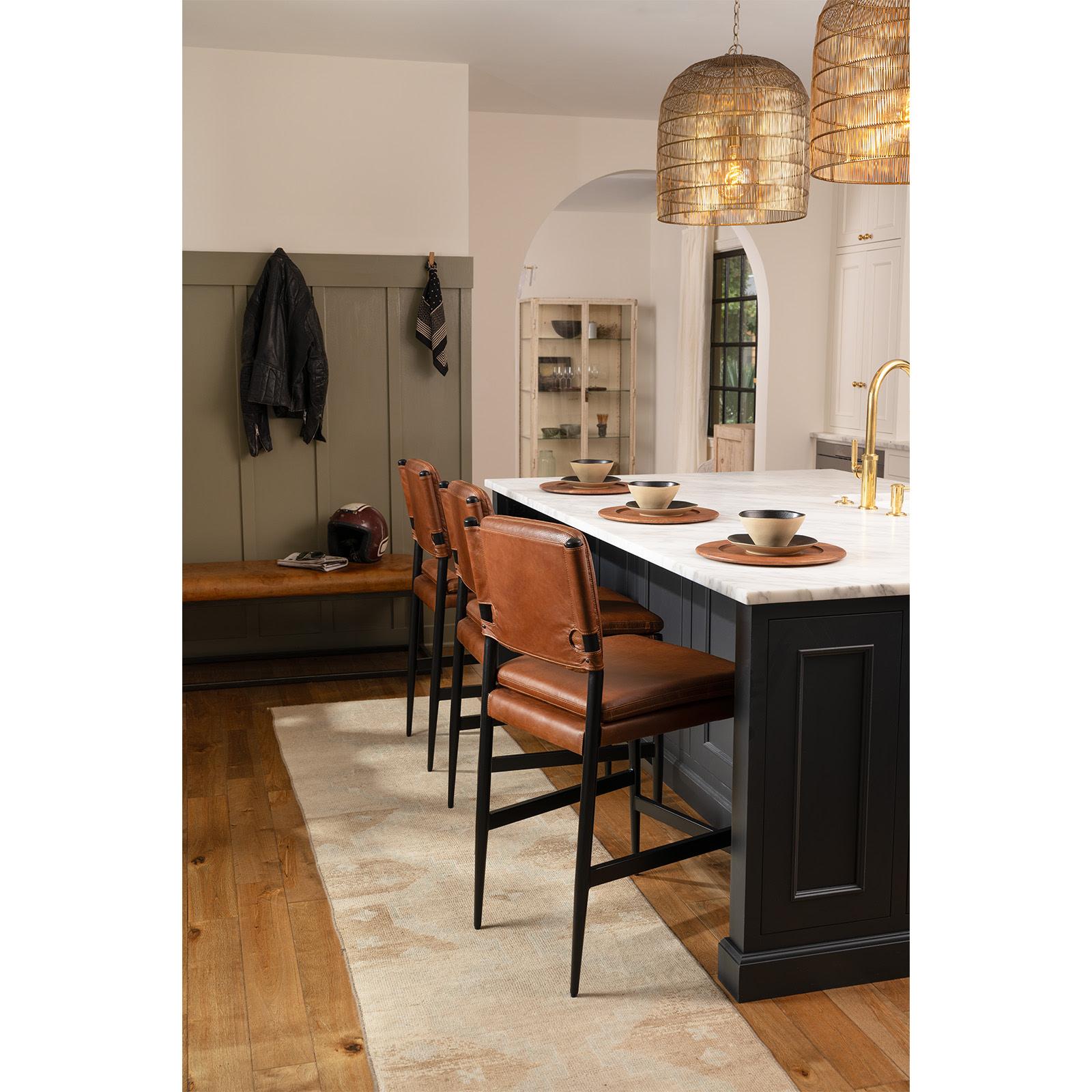 Fresco Metal Pendant | Brass