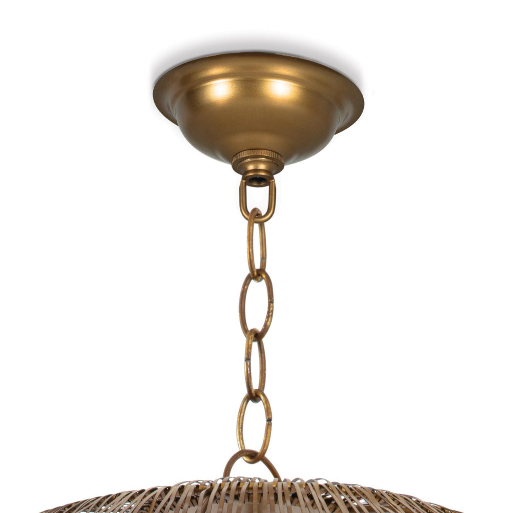 Fresco Metal Pendant | Brass