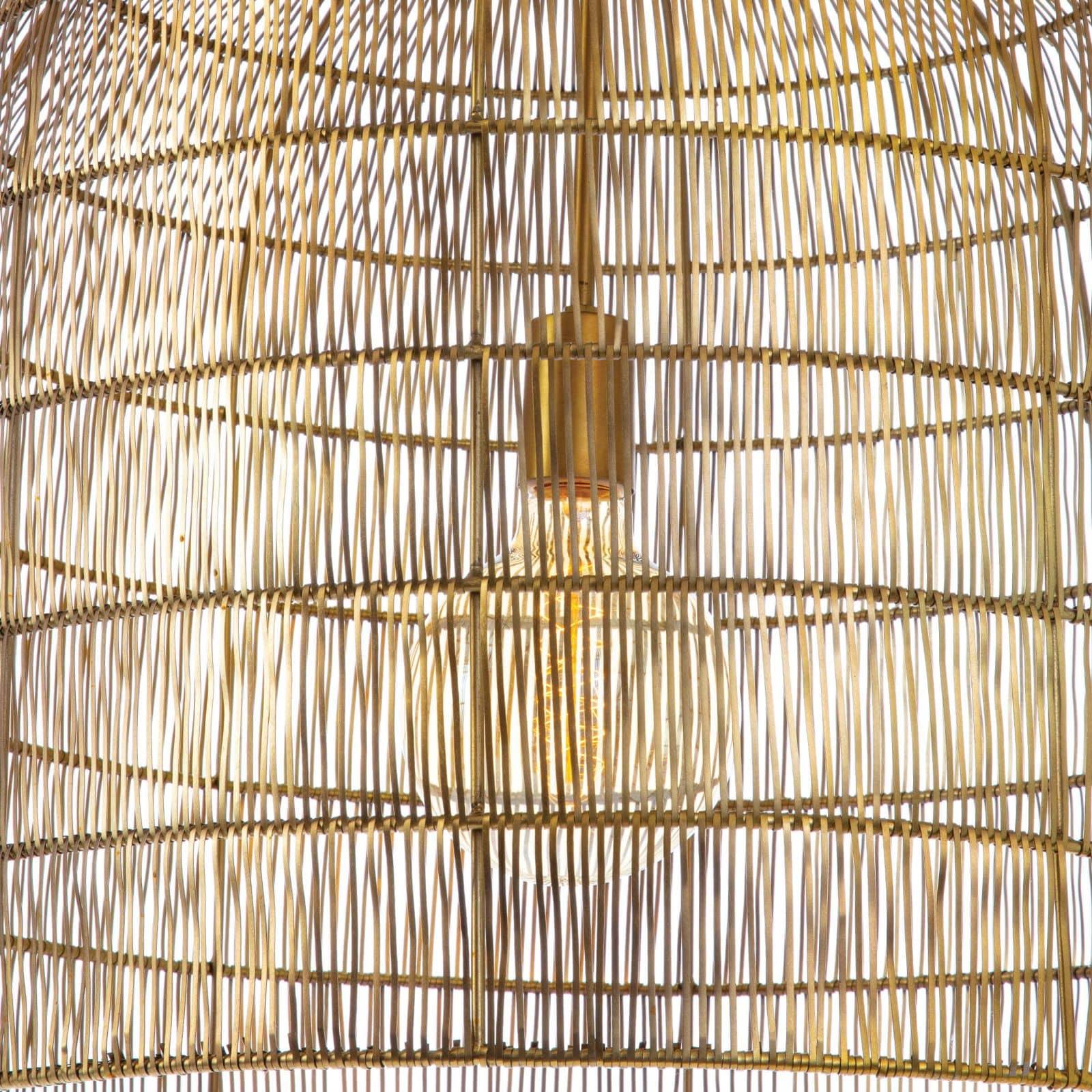 Fresco Metal Pendant | Brass