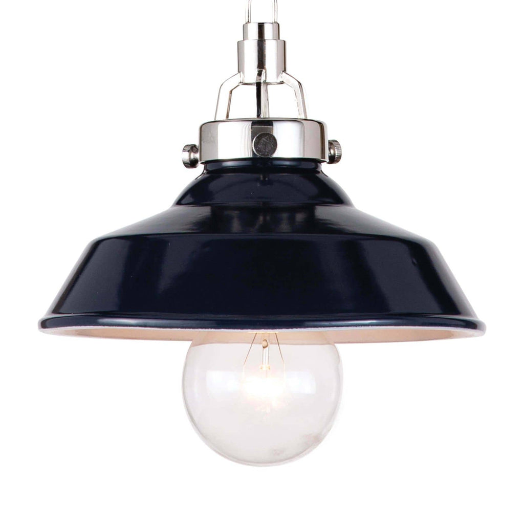 Maine Ceramic Pendant Small | Navy
