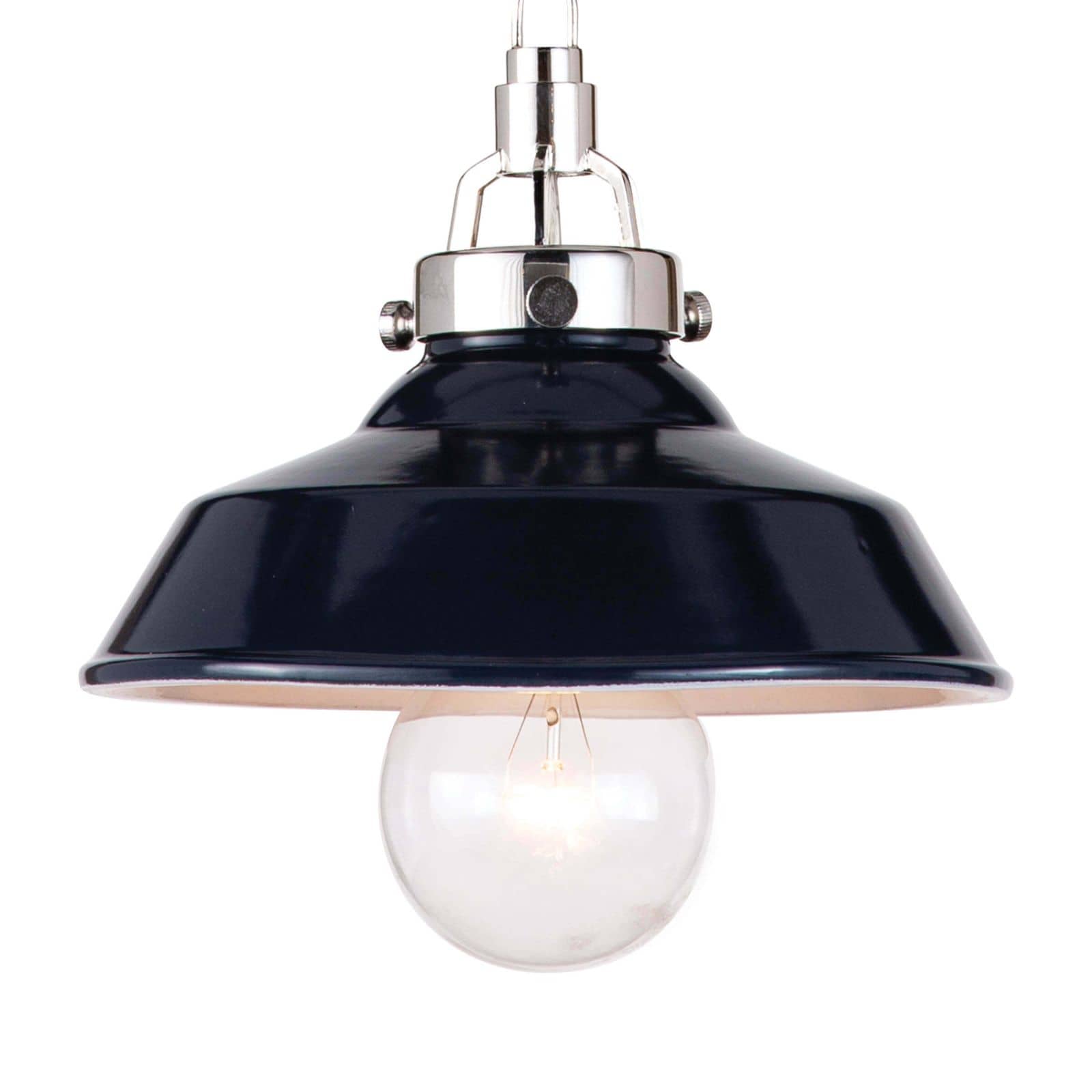Maine Ceramic Pendant Small | Navy