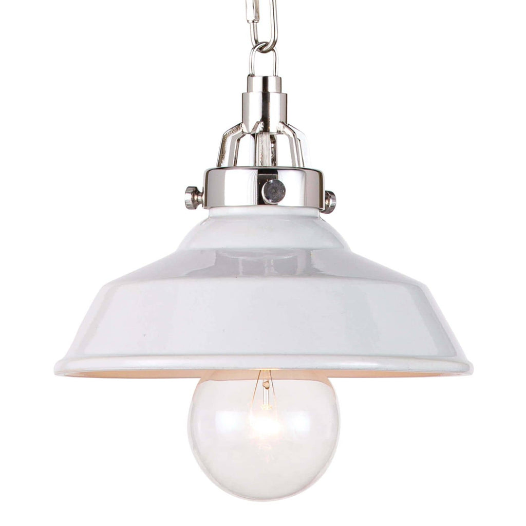 Maine Ceramic Pendant Small | White