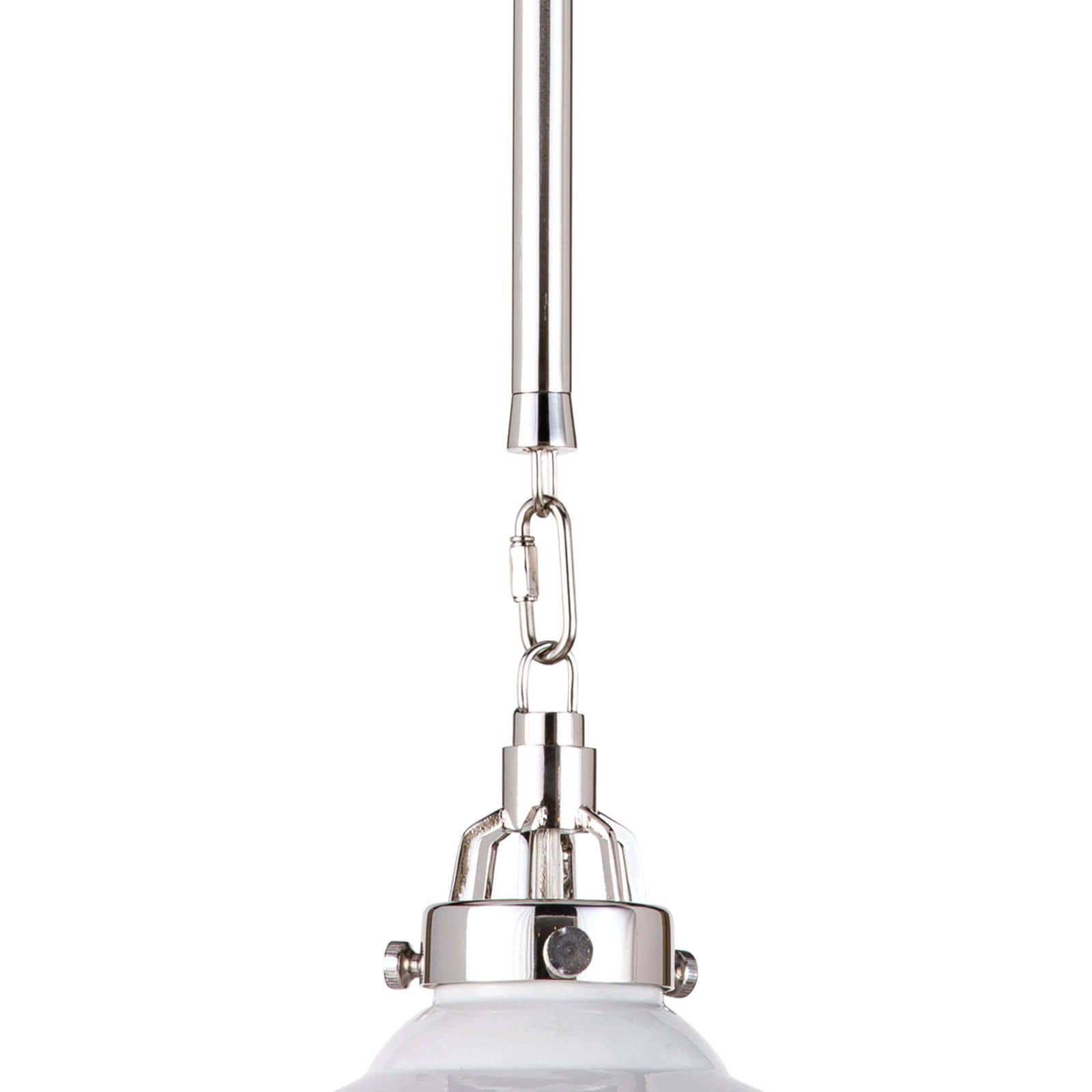 Maine Ceramic Pendant Small | White