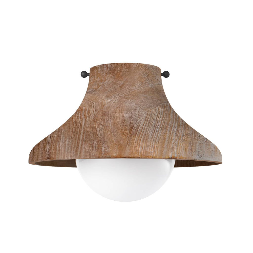 Surfside Wood Flush Mount | Natural