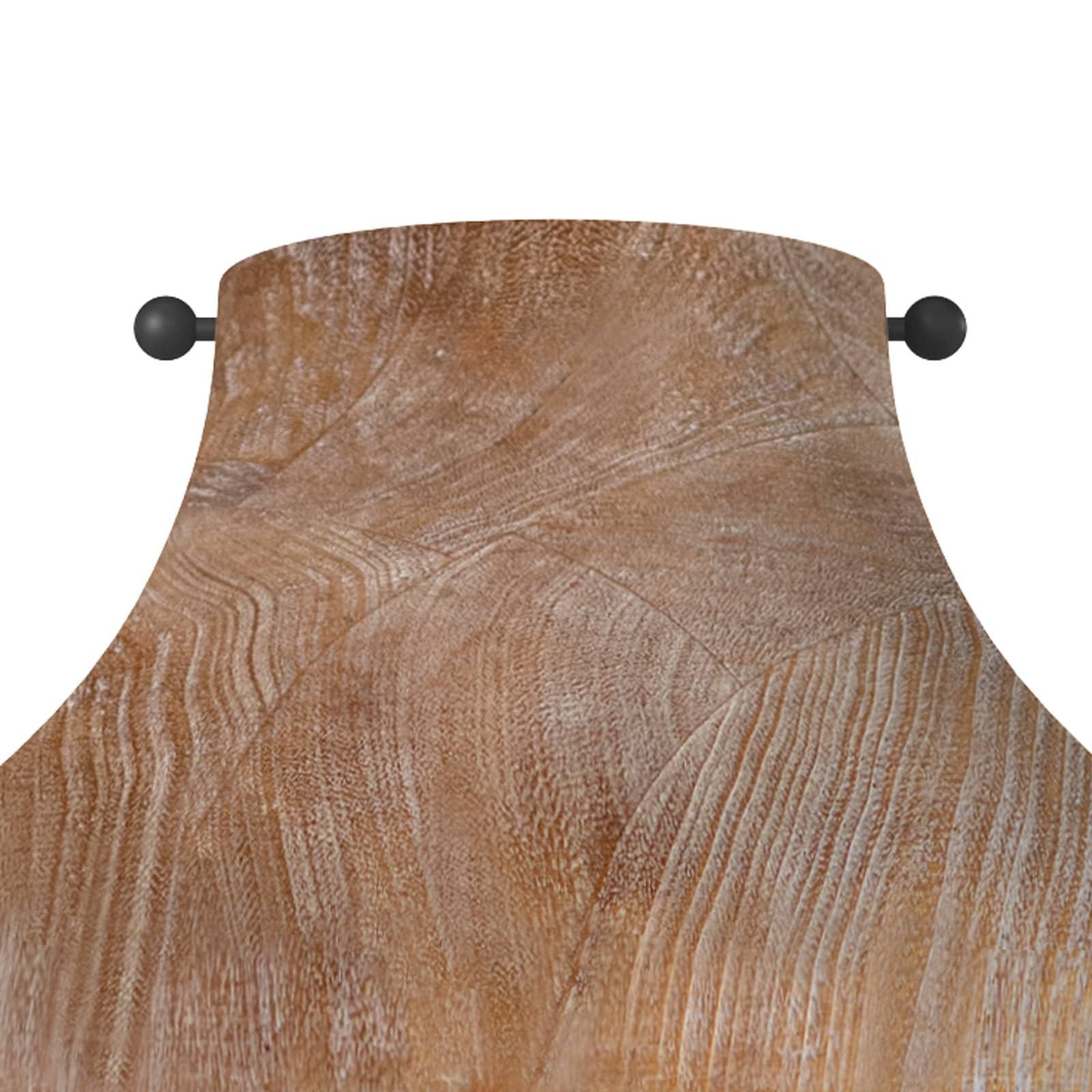 Surfside Wood Flush Mount | Natural