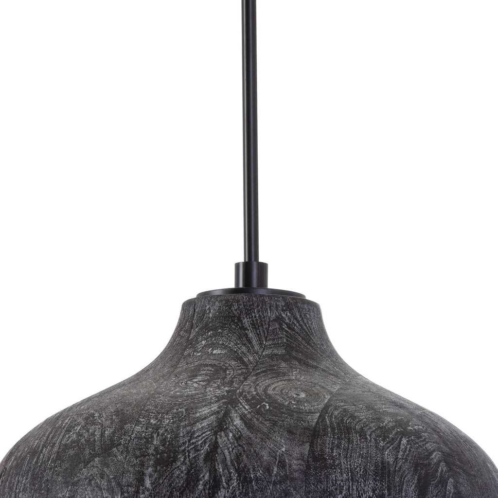 Surfside Wood Pendant | Ebony