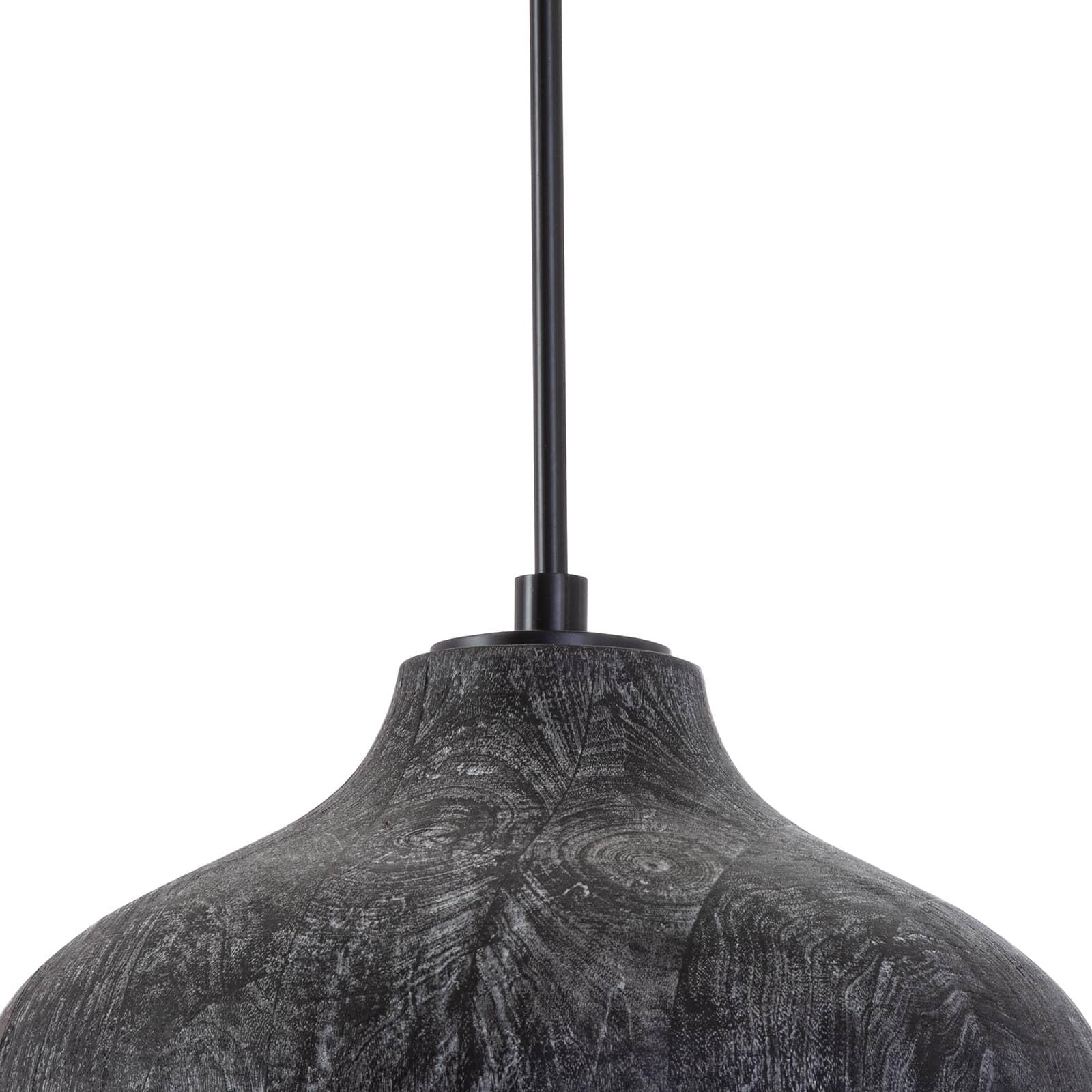 Surfside Wood Pendant | Ebony