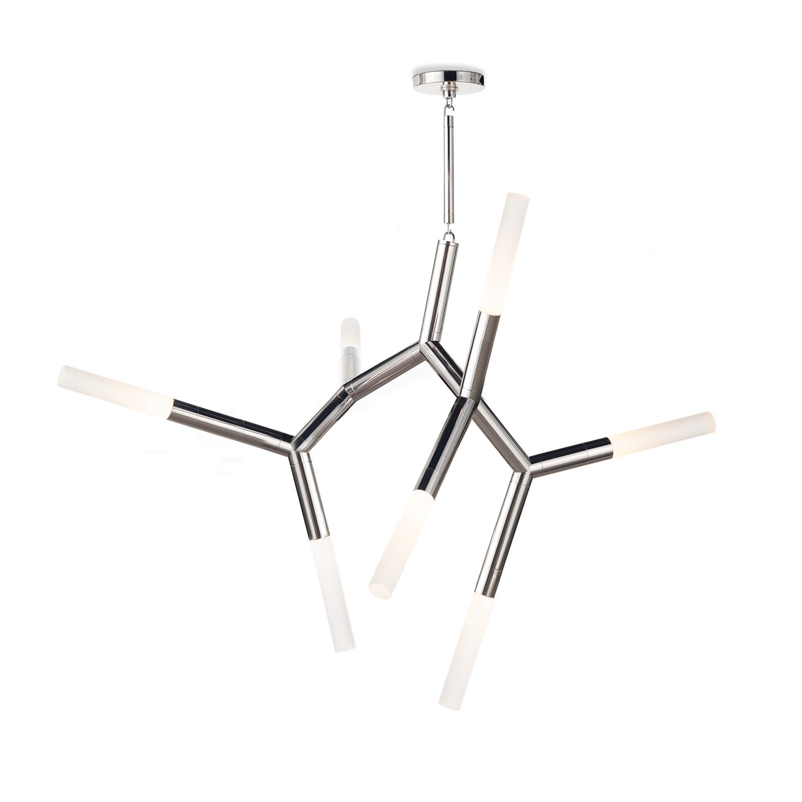 Traveler Chandelier | Polished Nickel