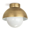 Montreux Flush Mount | Natural Brass