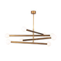 Beaubien Chandelier | Natural Brass