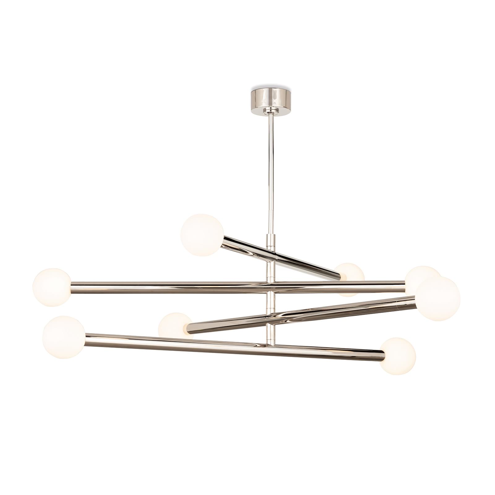 Beaubien Chandelier | Polished Nickel