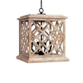 Chatham Wood Lantern | Natural