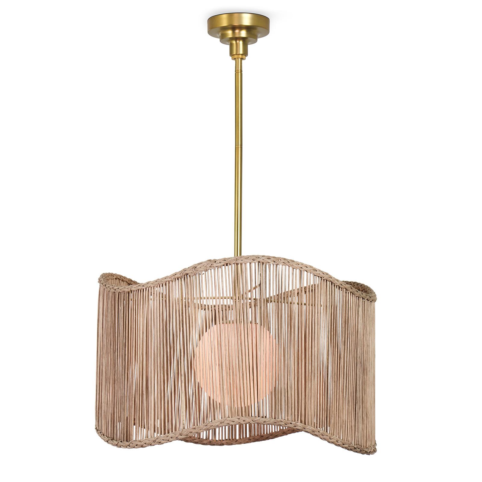 Nimes Drum Pendant | Natural
