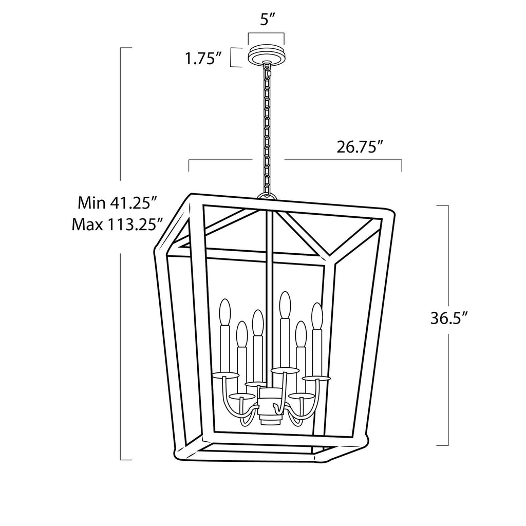 Luella Lantern Large