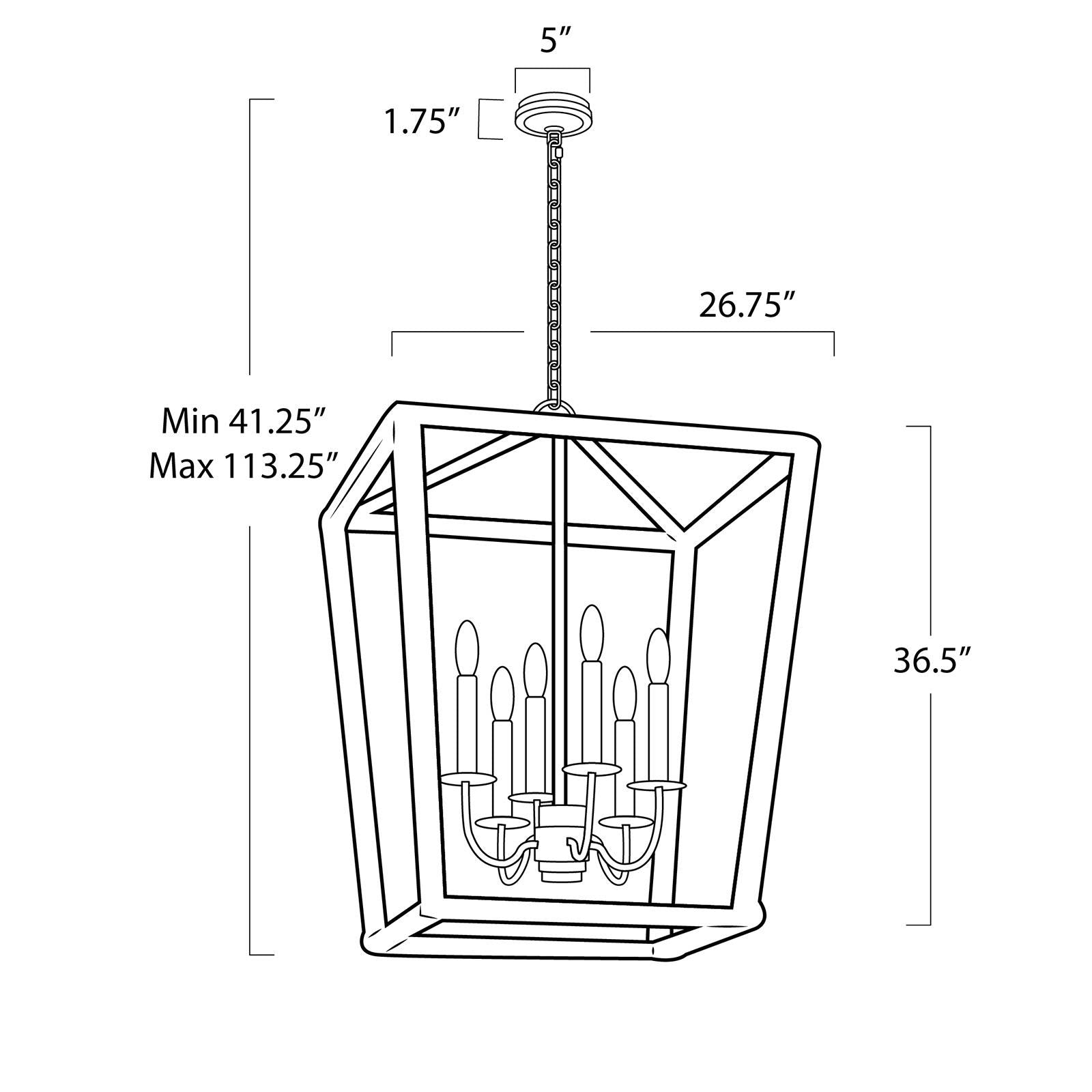 Luella Lantern Large
