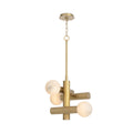 Dion Pendant | Natural Brass