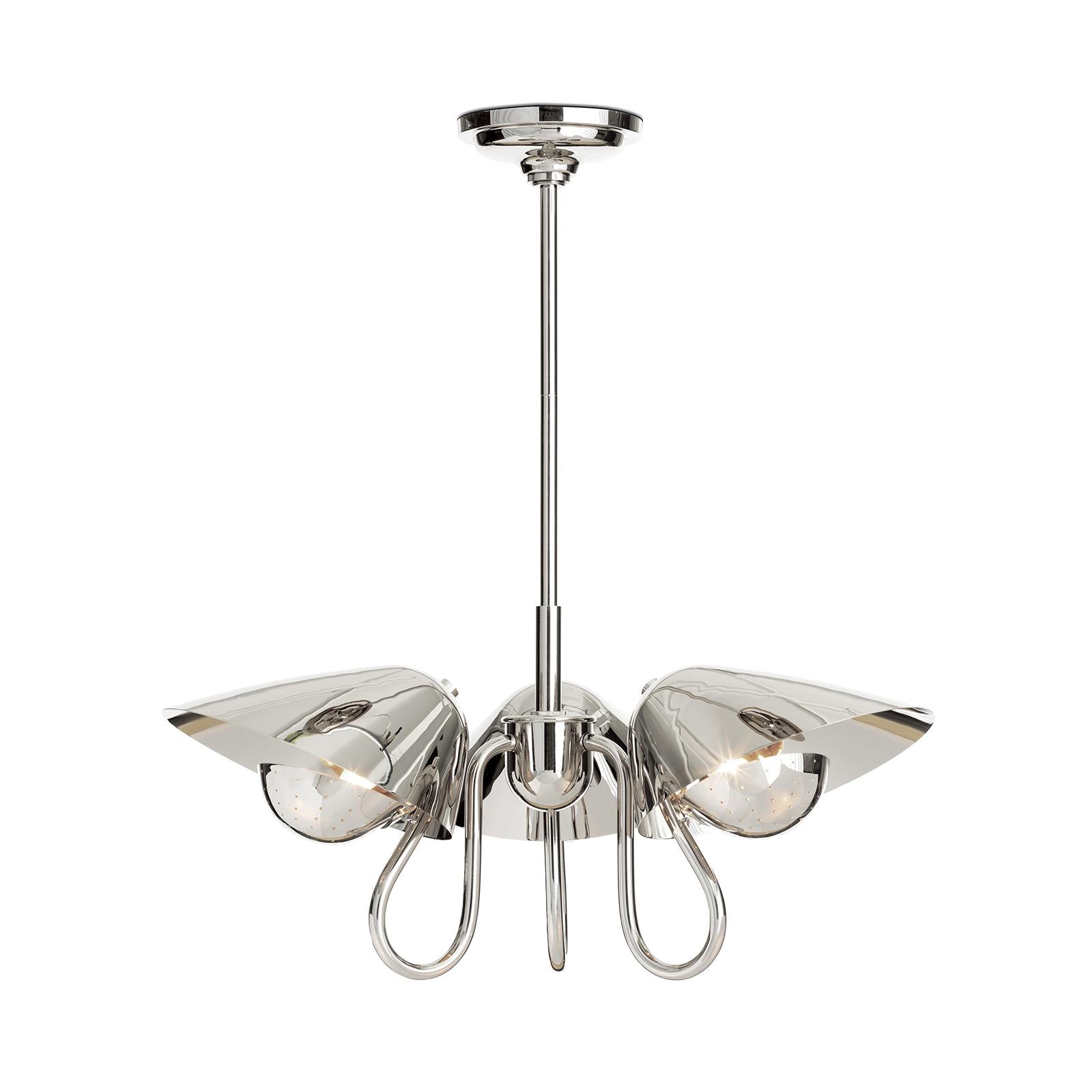 Keaton Pendant | Polished Nickel