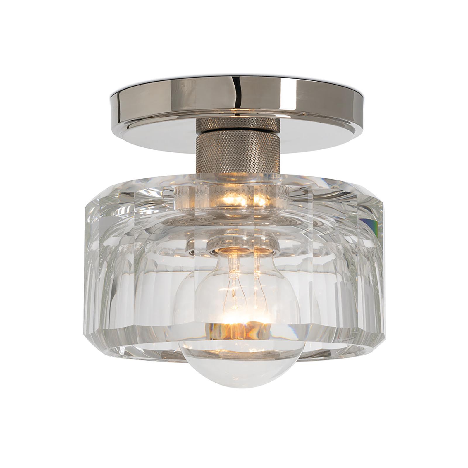 Bijoux Crystal Flush Mount | Polished Nickel