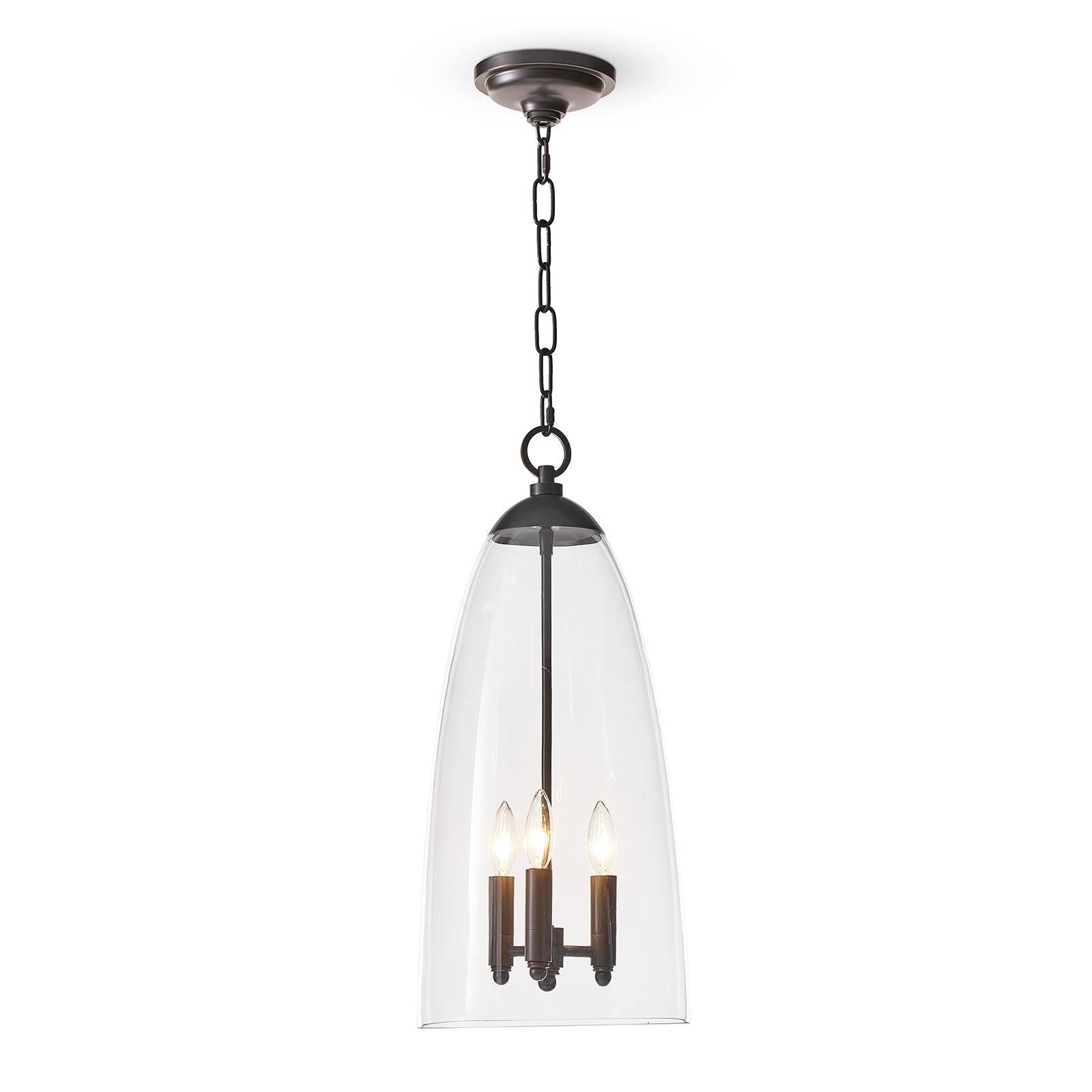 Maiden Glass Pendant | Oil Rubbed Bronze