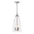 Maiden Glass Pendant | Polished Nickel