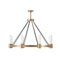 Dixon Chandelier | Natural Brass