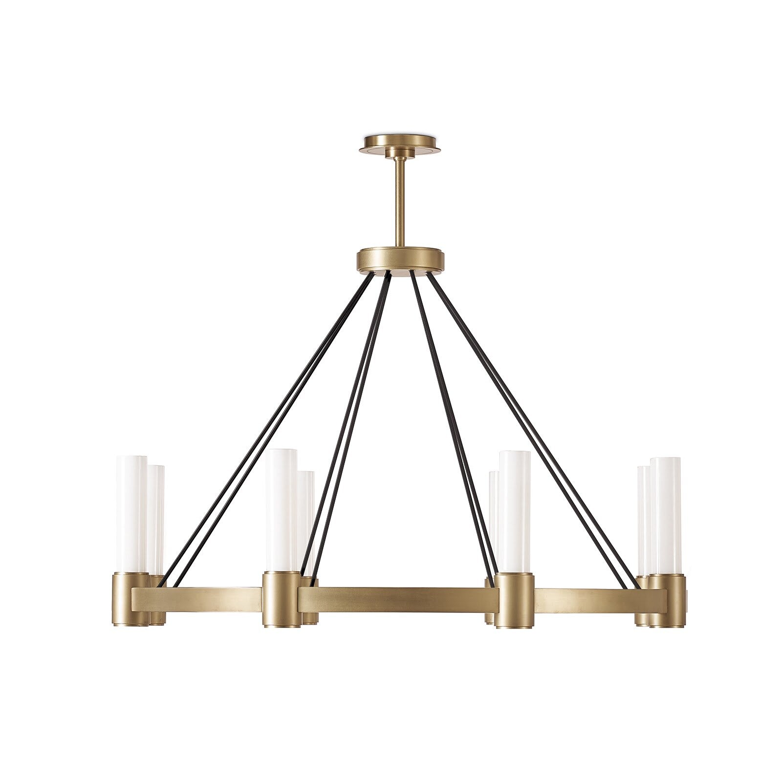 Dixon Chandelier | Natural Brass