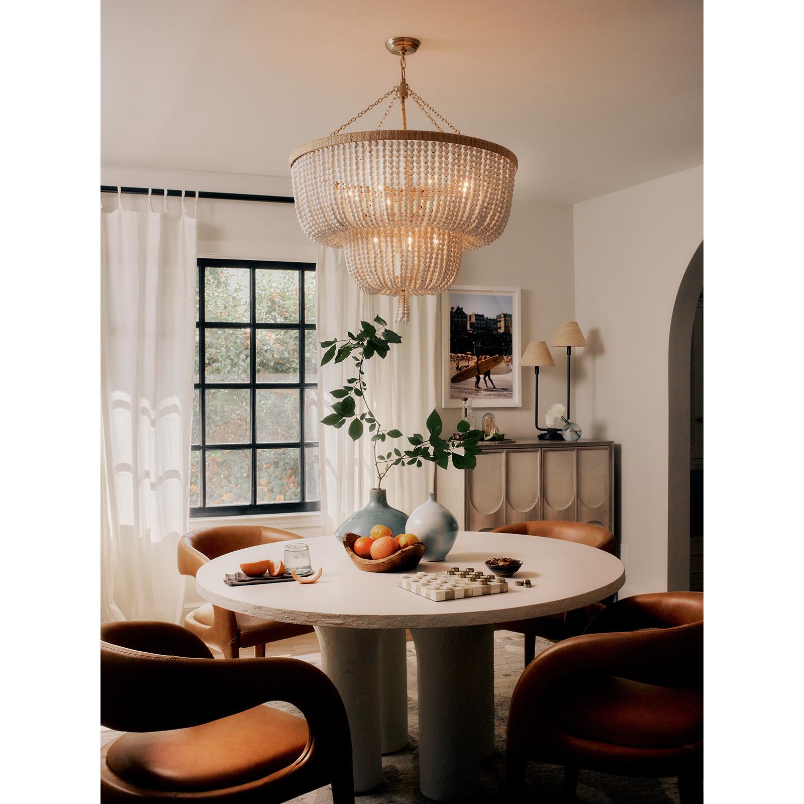 Cameron Chandelier | White