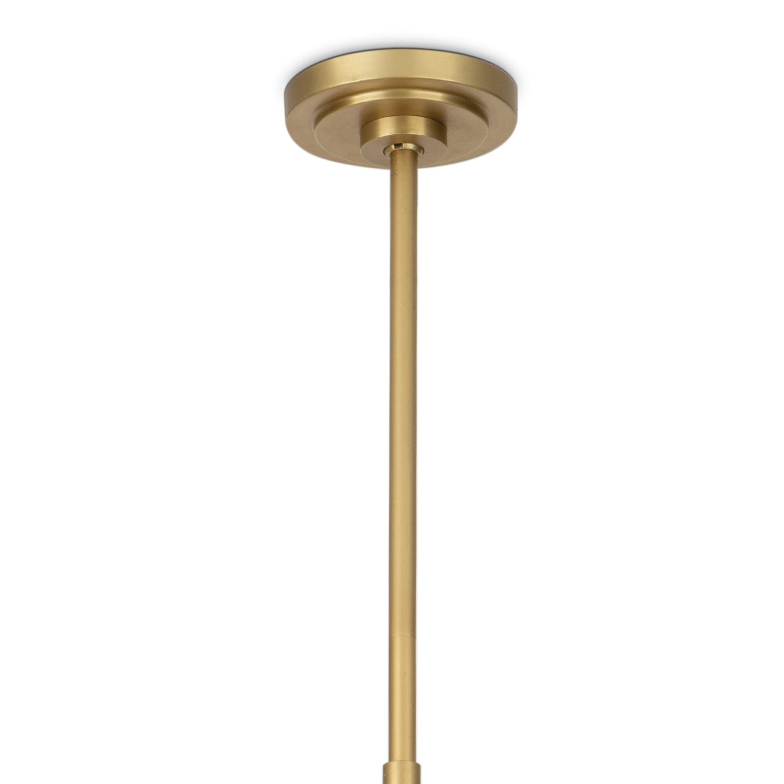 Artemis Chandelier | Natural Brass | Alabaster Glass