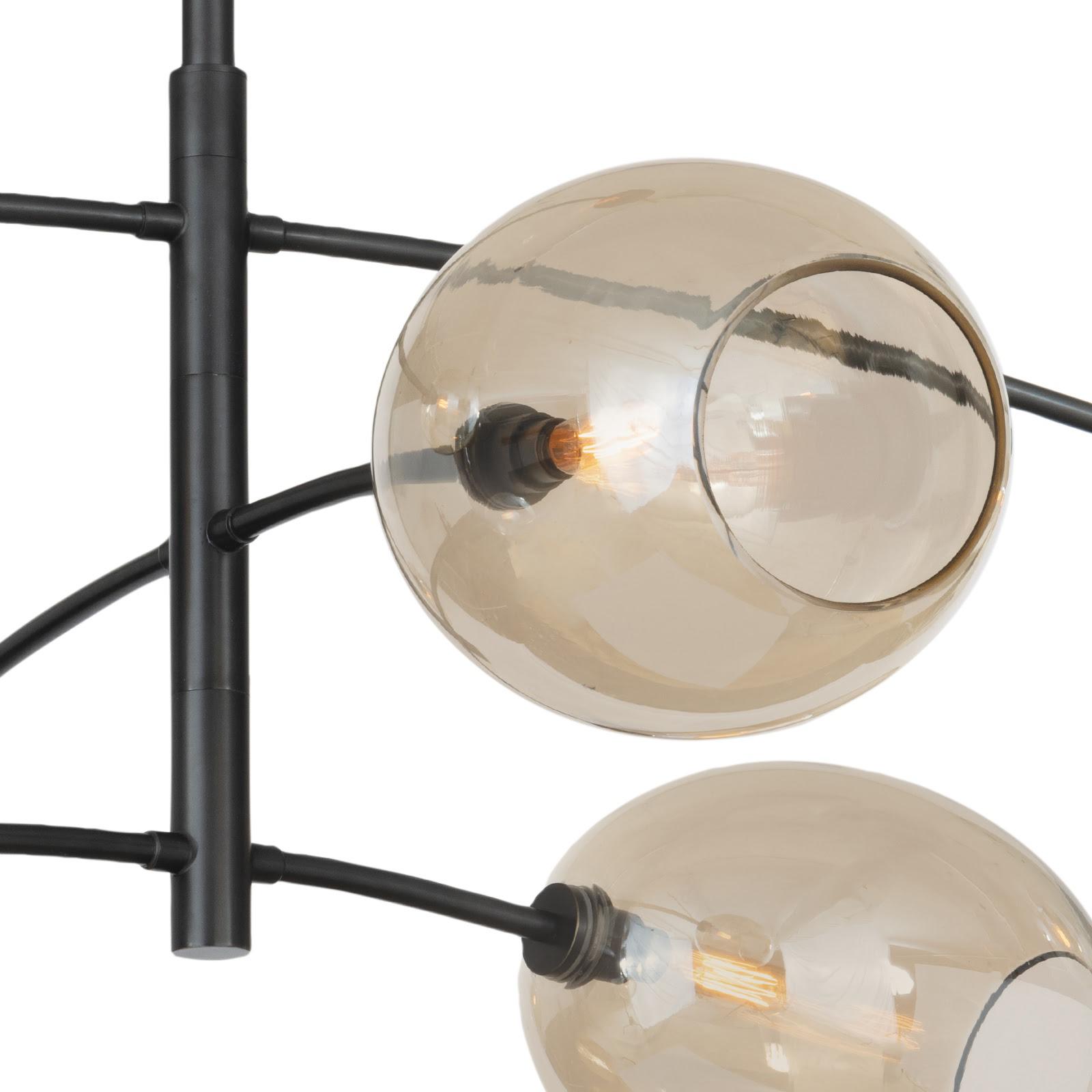 Artemis Chandelier | Oil Rubbed Bronze | Champagne Glass
