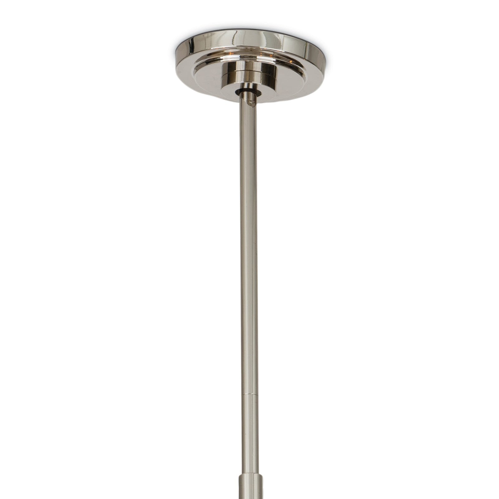Artemis Chandelier | Polished Nickel | Champagne Glass