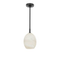 Artemis Pendant Single | Oil Rubbed Bronze | Alabaster Glass
