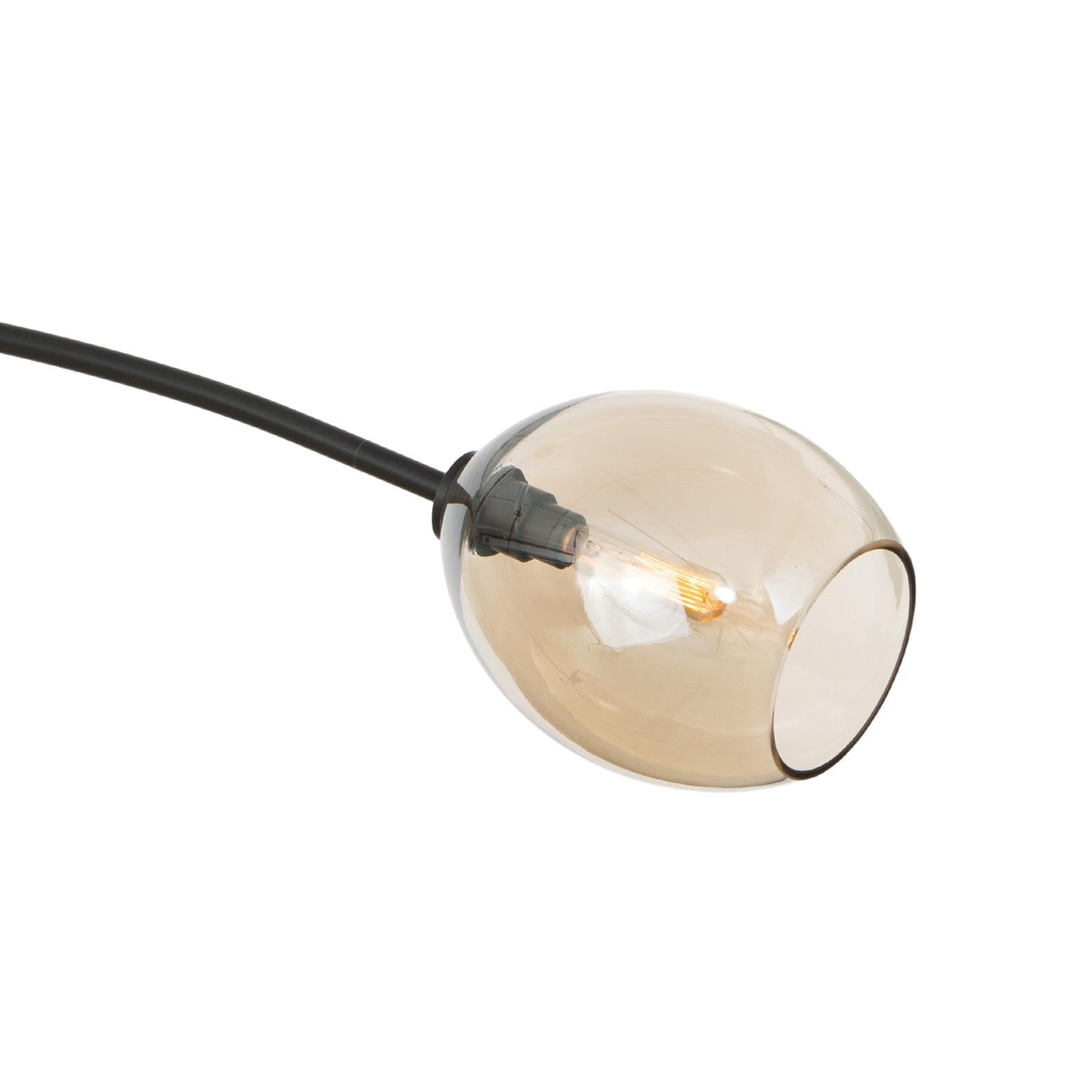 Artemis Pendant Double | Oil Rubbed Bronze | Champagne Glass