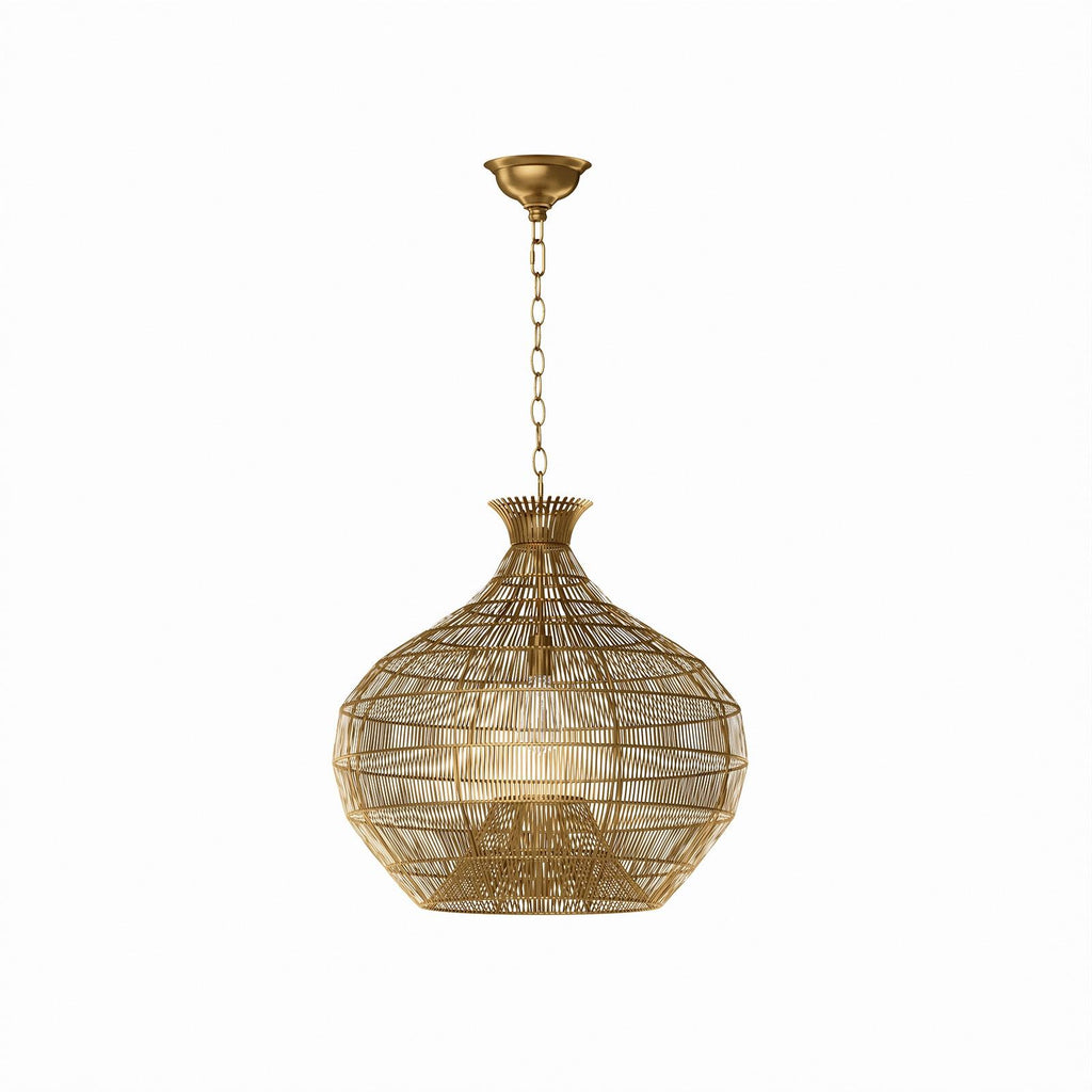 Cupola Metal Pendant | Brass